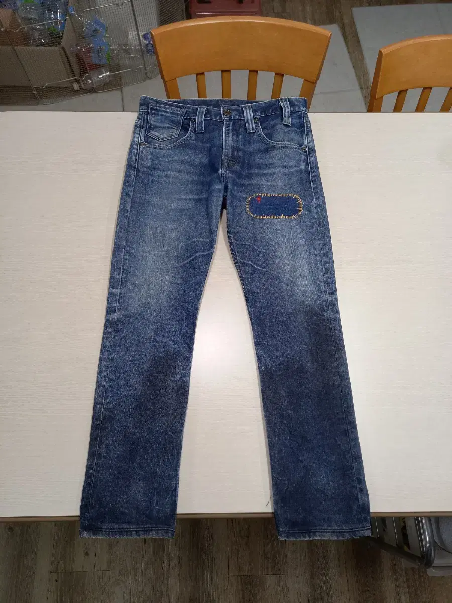 32 Levi's 510 Sri Lanka Washed Edition Slim Straight Jin Custom 32-963