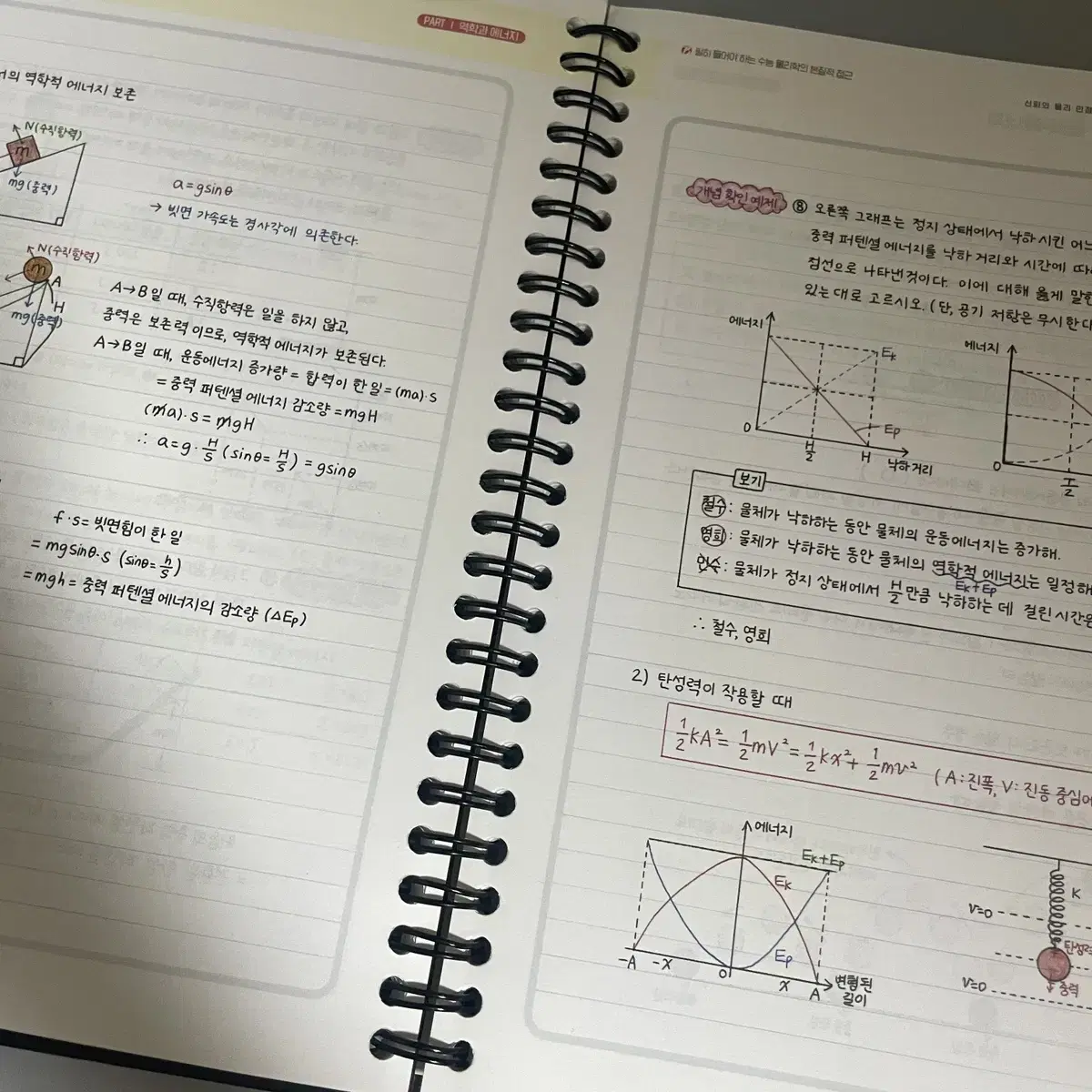 2024 배기범 물리 필수본 필기 노트