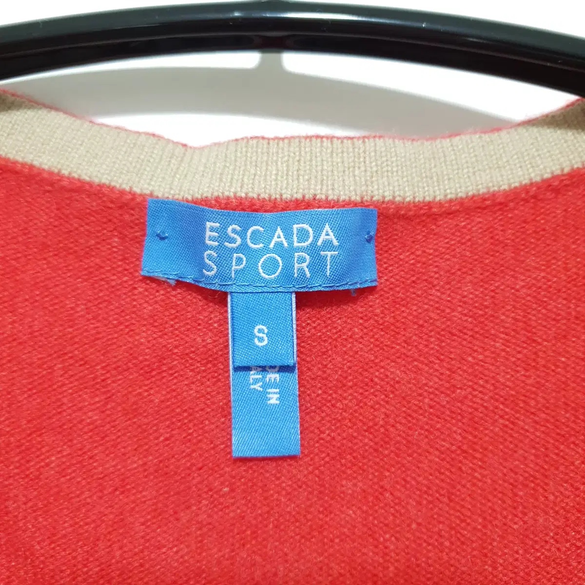 ESCADA SPORT 에스까다 캐시미어 반팔 니트 S_i1853