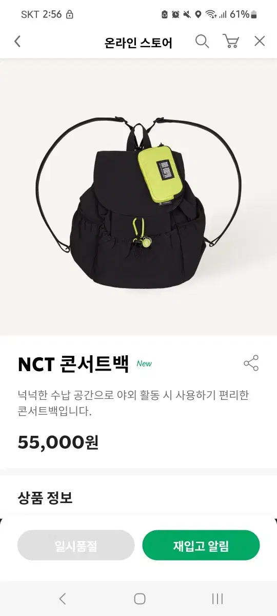 Starbucks NCT Concert Bag