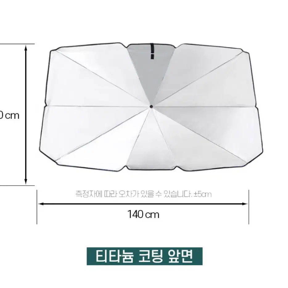 (무료배송)(새상품)차량용 썬브렐라 전차종 호환