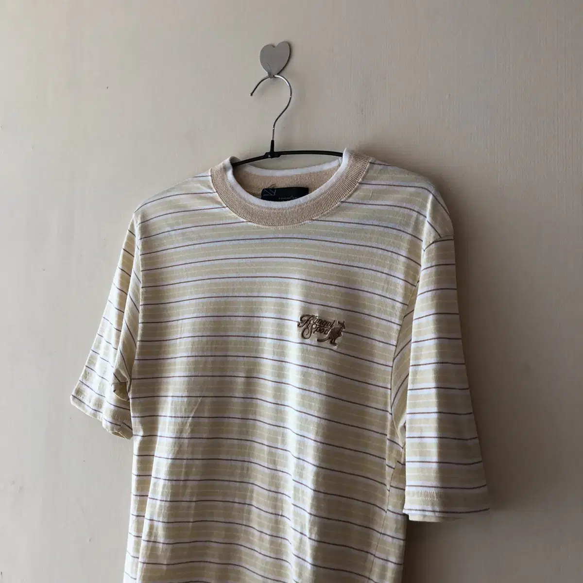 Vintage kangol sport yellow stripes t