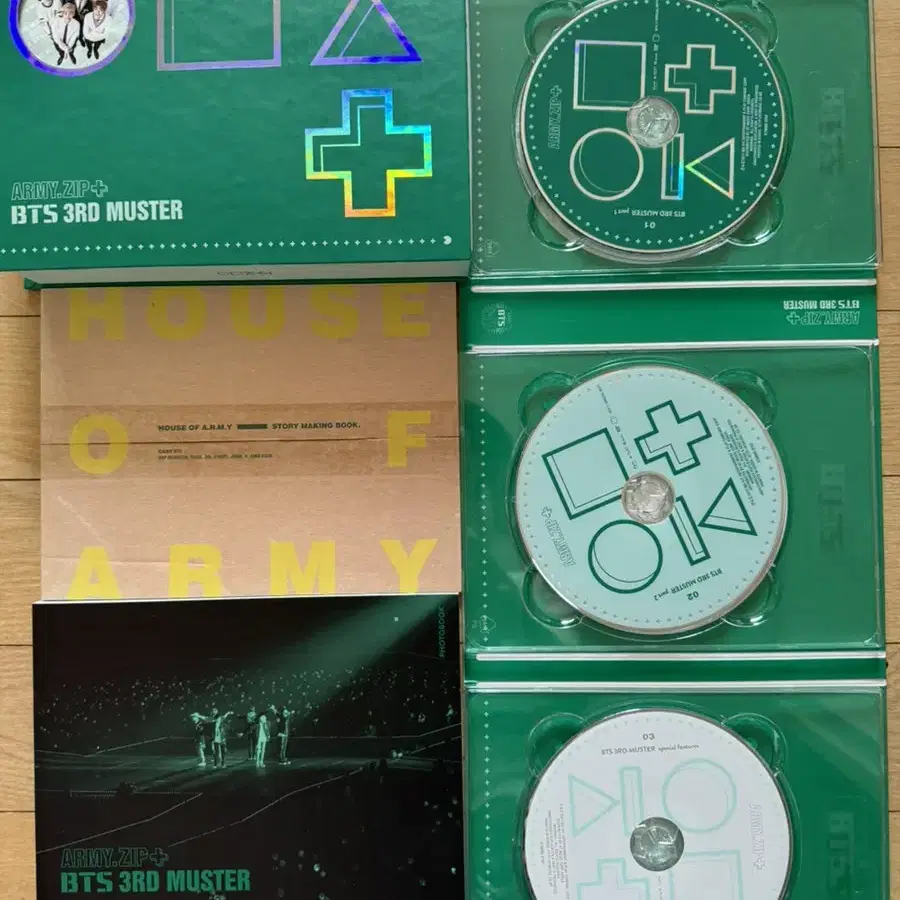 BTS 3rd MUSTER army.zip DVD