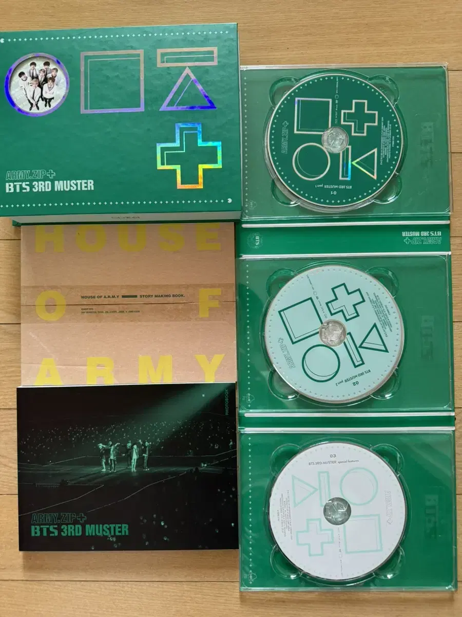 BTS 3rd MUSTER army.zip DVD