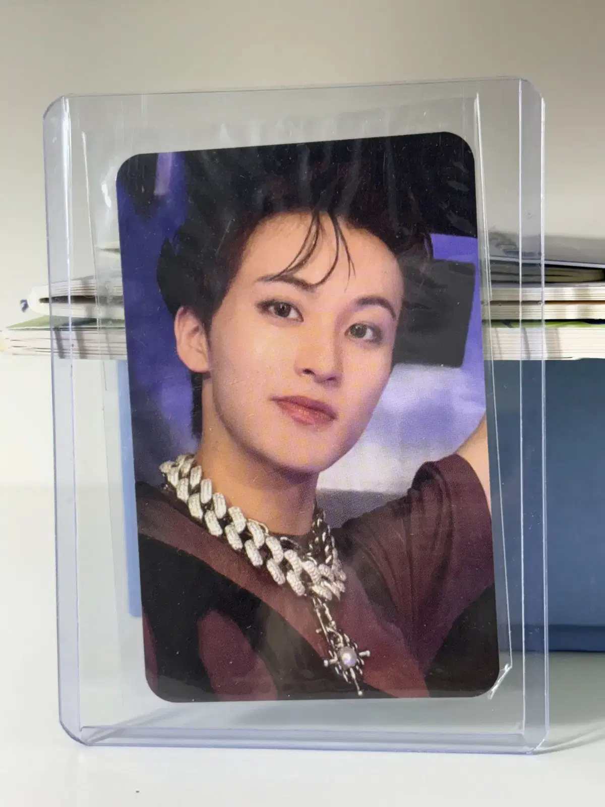 Mark Sprint acrylic keyring photocard nct 127