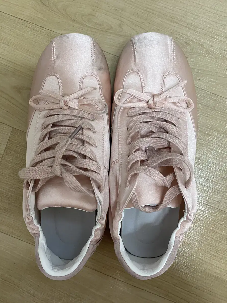 수심 Ballet Ribbon Sneakers(3 color) 발레 리본