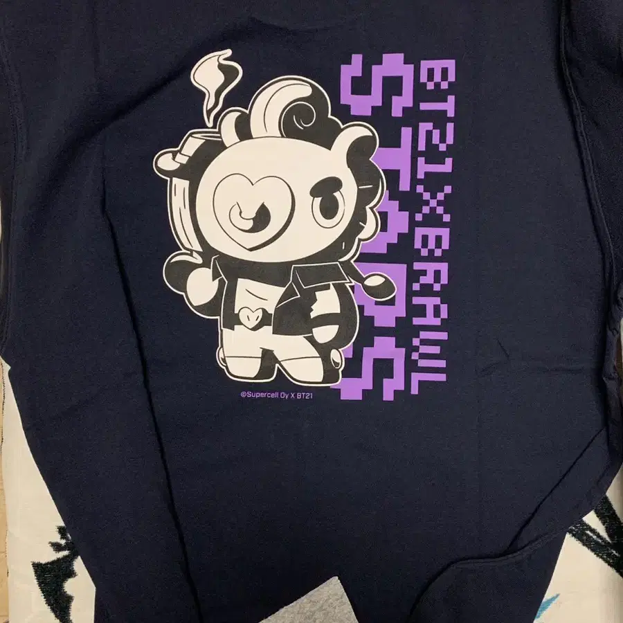 BT21 X BRAWL STARS BULL MANG T-SHIRT