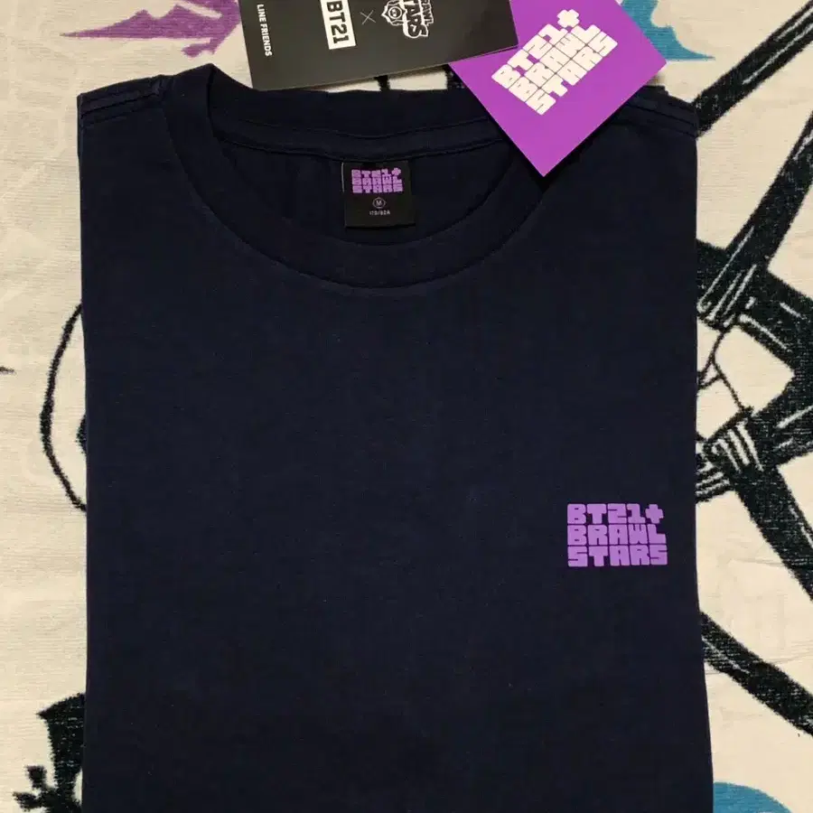 BT21 X BRAWL STARS BULL MANG T-SHIRT