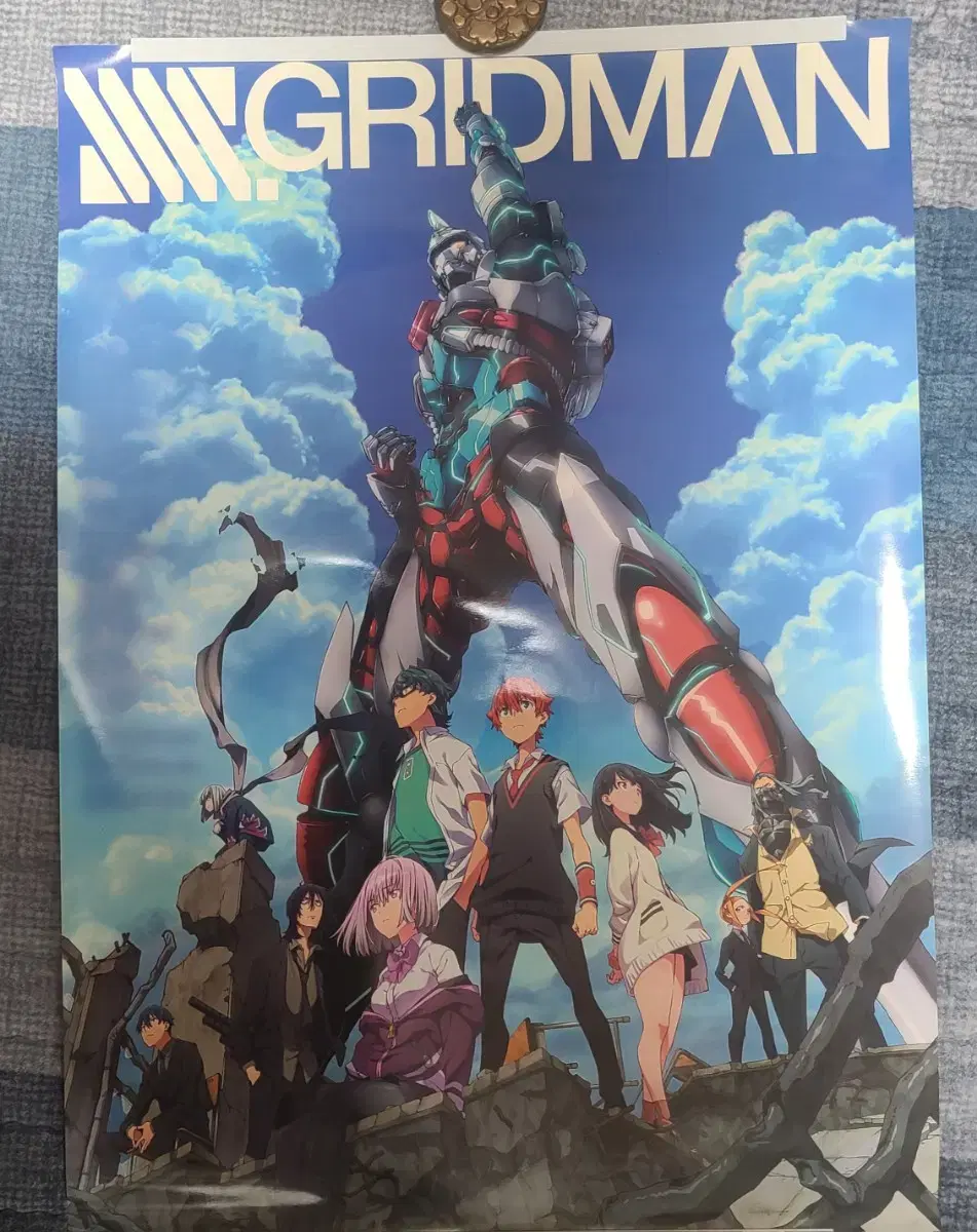 SSSS Gridman poster Bromide