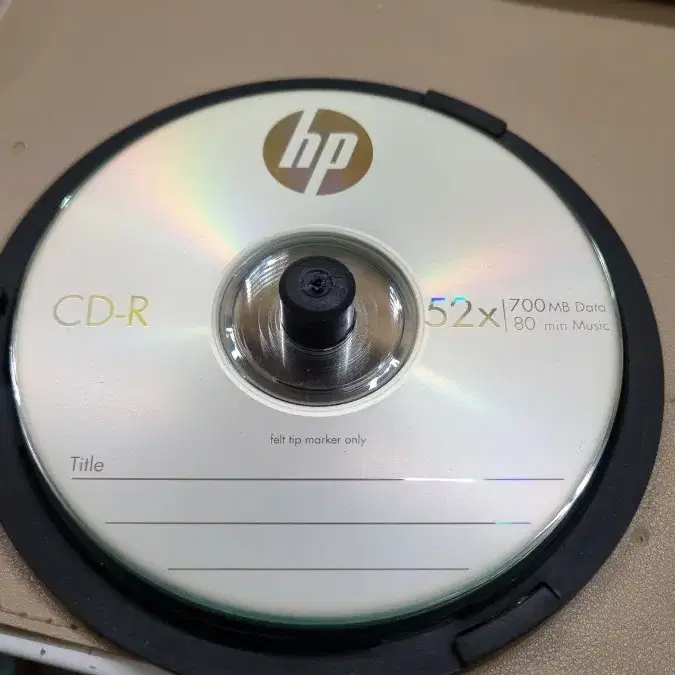 공 CD, 공 DVD (HP 생산분)