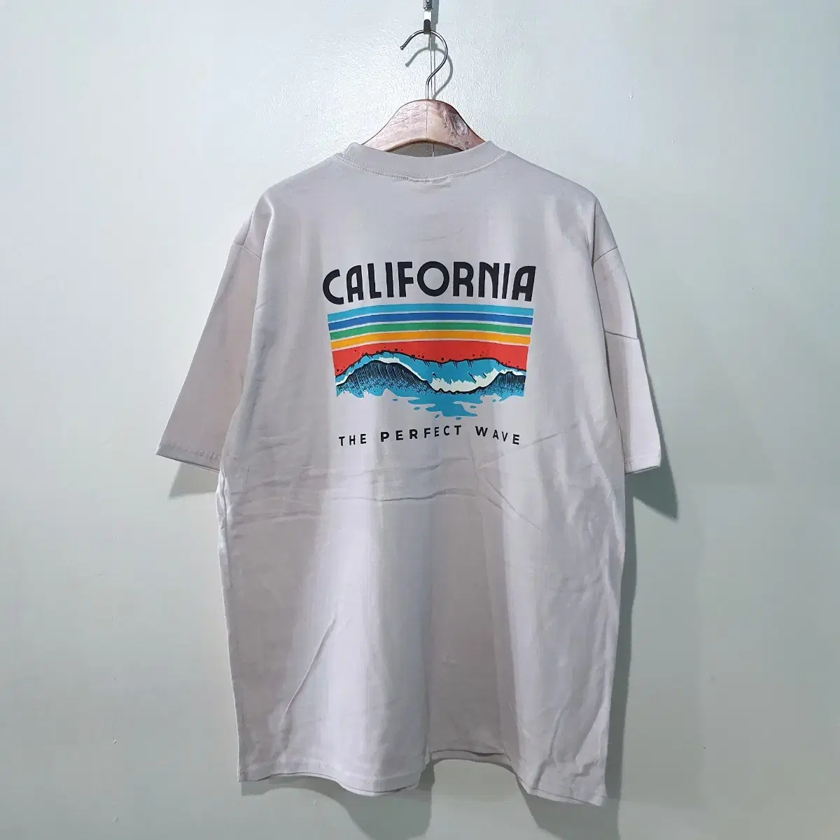 Seasonal Out of Stock) Wave California Vahn Short Sleeve Tee 4color