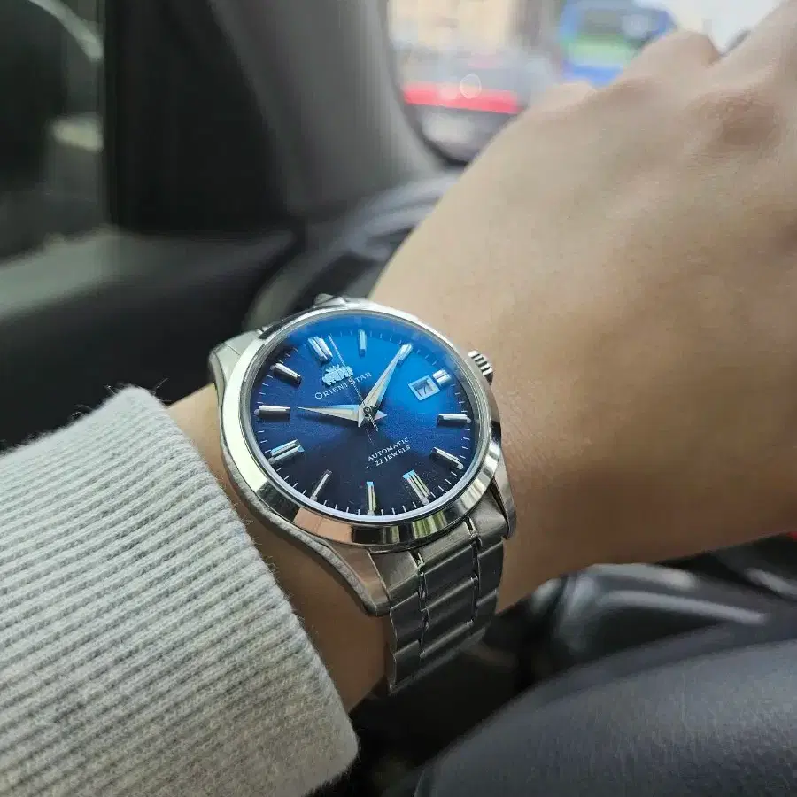 orient star WZ0031DV ORIENT STAR ネイビー 腕時計 WZ0031DV ORIENT