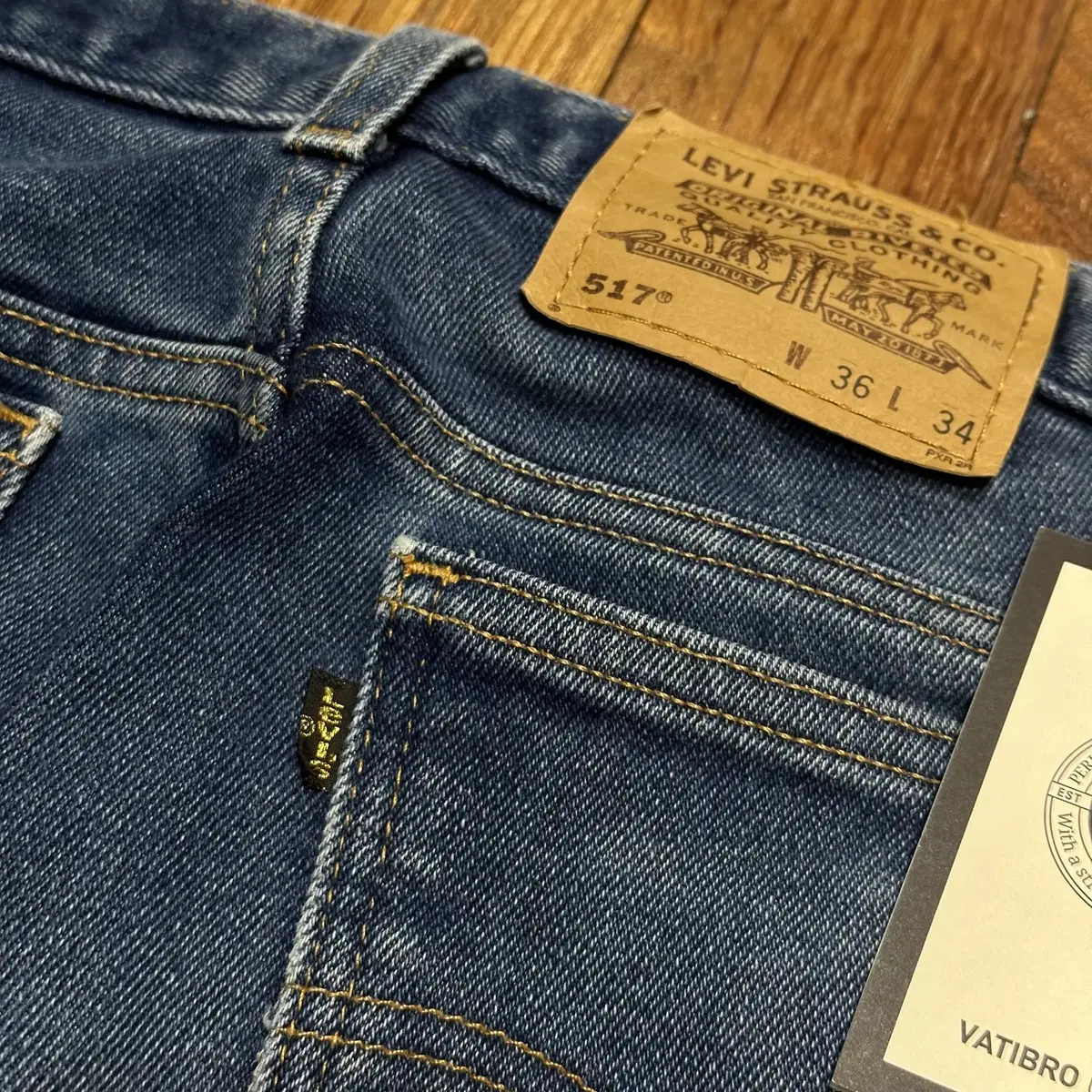 LEVIS 501 USED HIGH WAIST 36