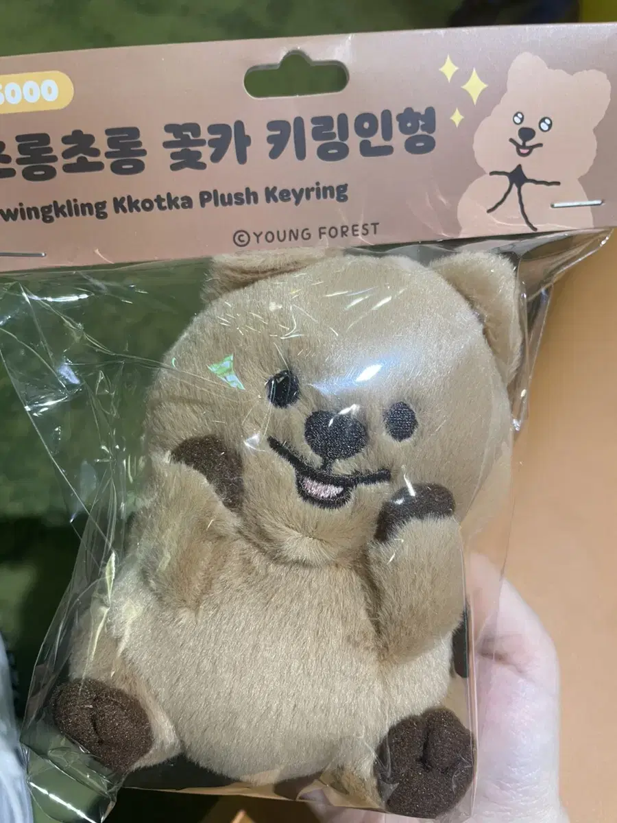 꽃카 키링인형