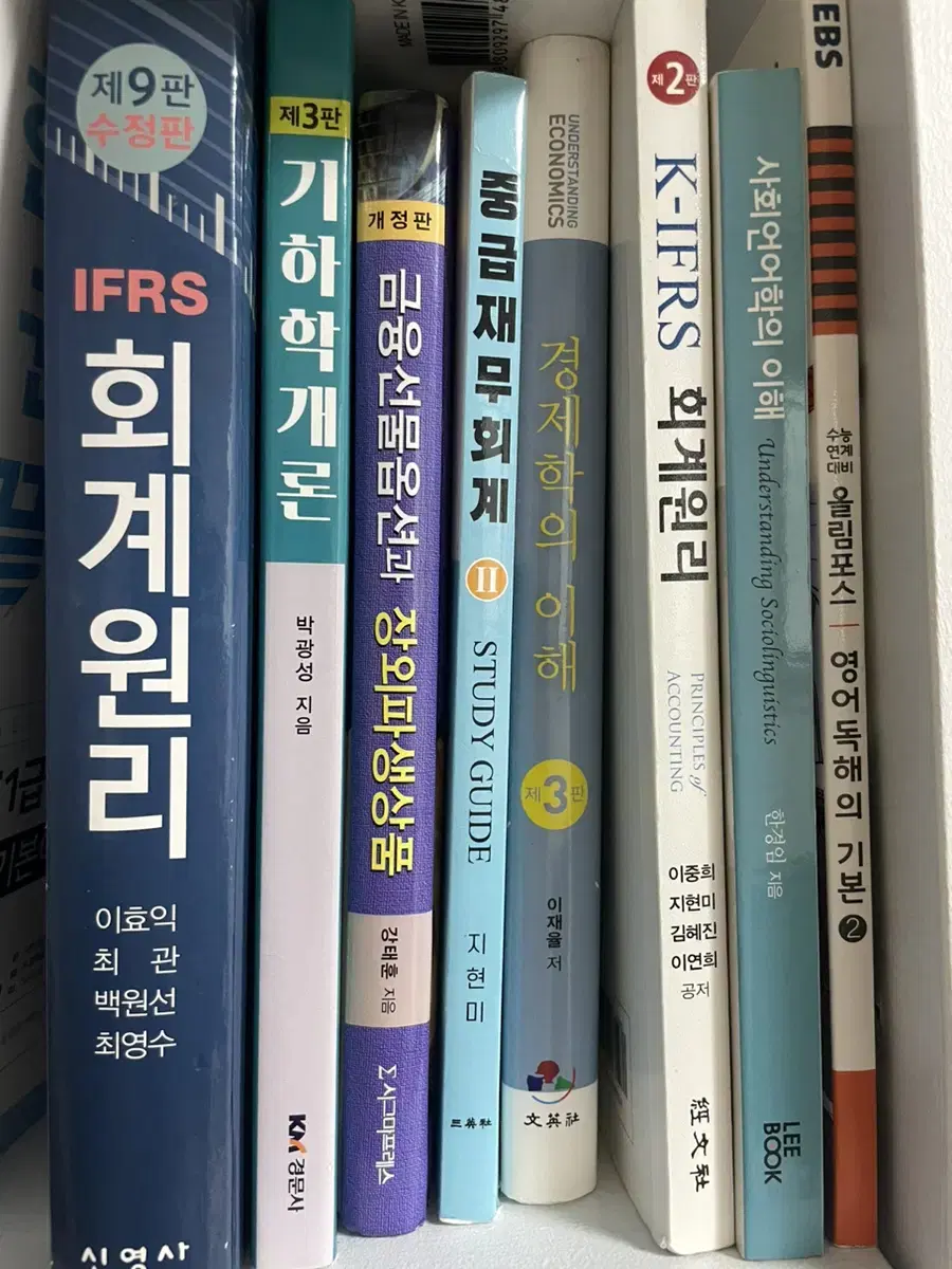 회계, 금융, 기하학 책