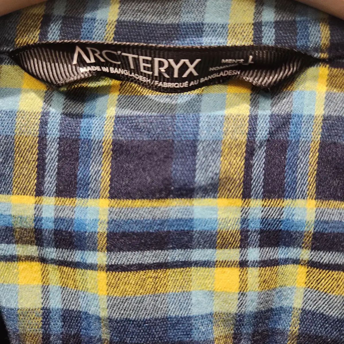 [L]ARC'TERYX 아크테릭스 체크 남방,셔츠