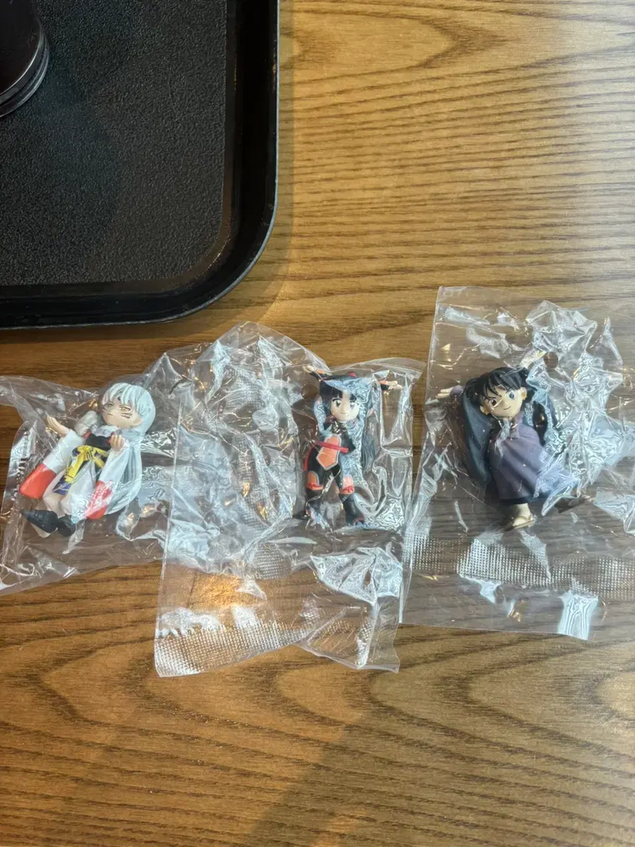 Inuyasha Sesshomaru Maitreya Shippo Sango Figures Gacha