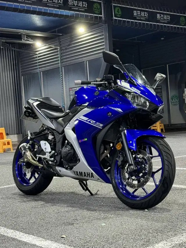 야마하 YZF - R3  18년식 (300cc 스쿠터 대차)