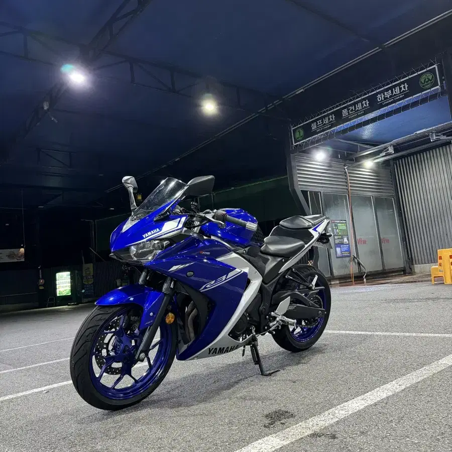 야마하 YZF - R3  18년식 (300cc 스쿠터 대차)