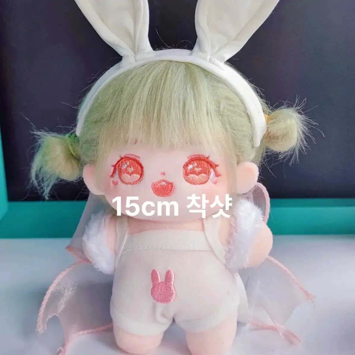 10cm 15cm 겸용 인형옷 화이트 블랙 바니옷 솜인형옷 버니옷 버니복