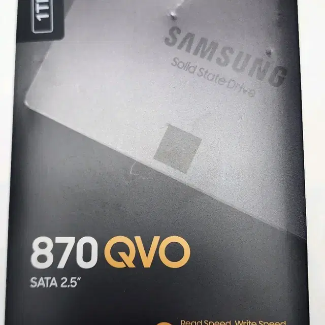 삼성 ssd 1tb qvo 새상품팝니다