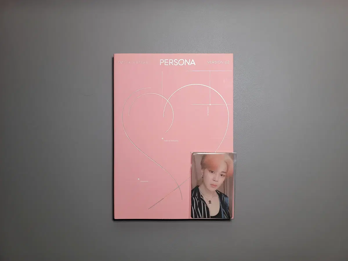 방탄소년단 PERSONA 앨범 (지민 포카o)