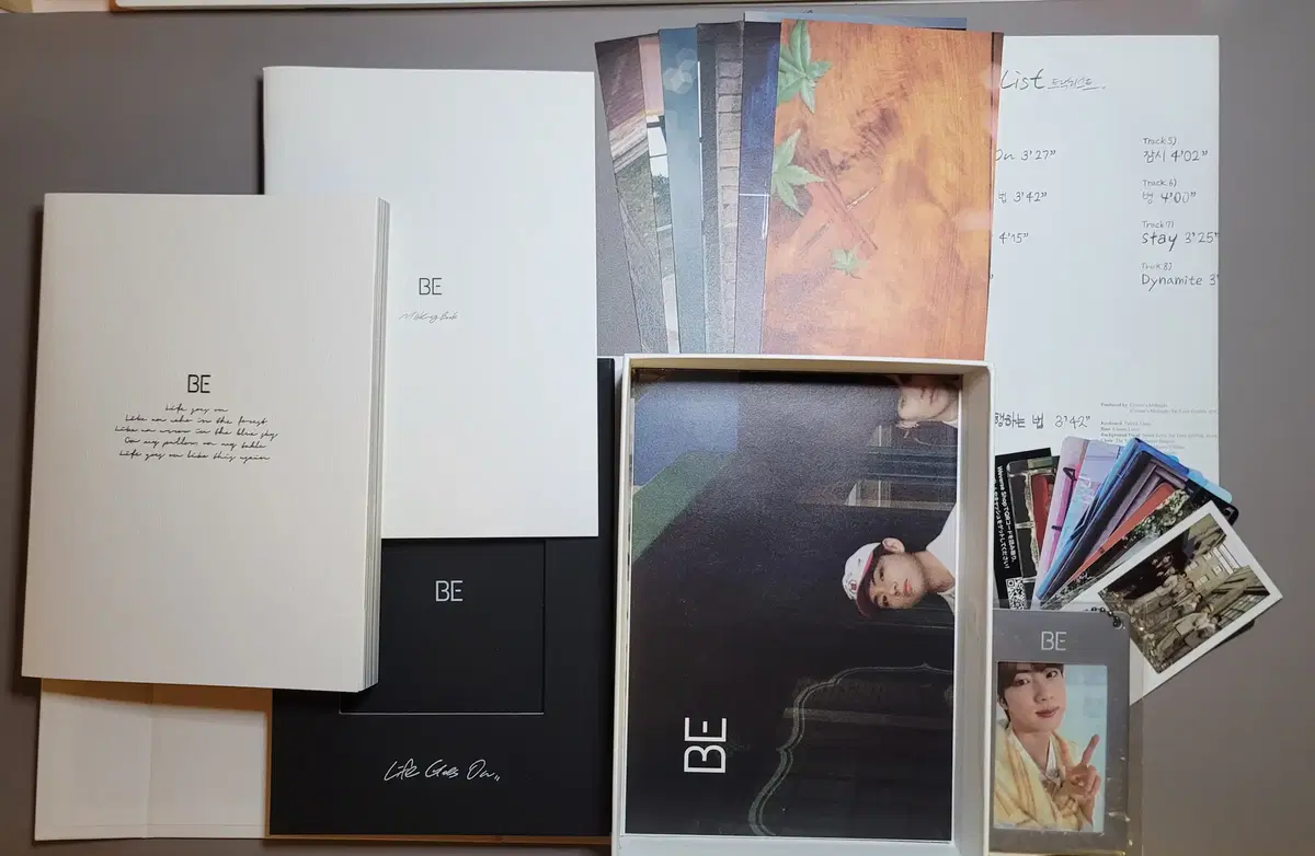 Bangtan be album (jin pocao, photocard holder) BTS