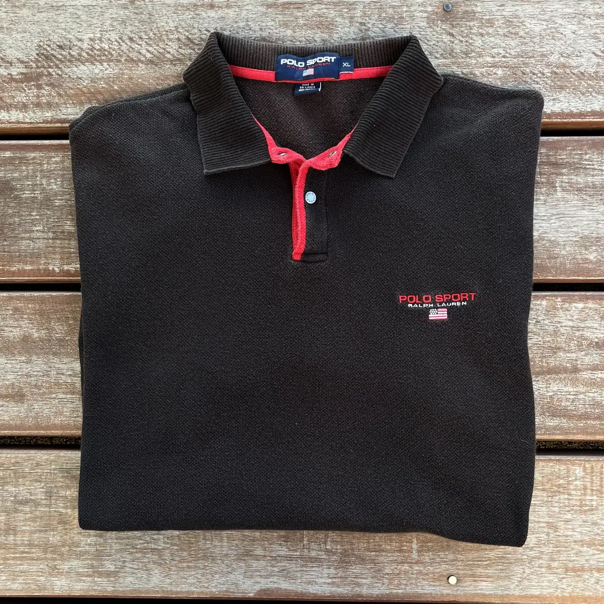 POLO SPORT 90's pk shirt