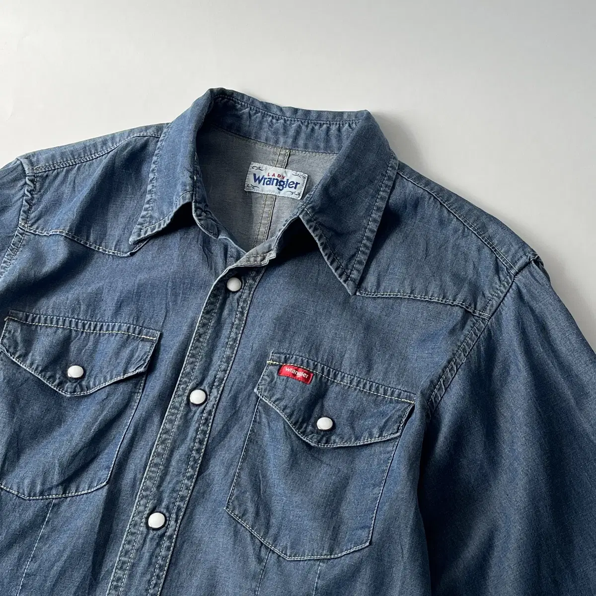 WRANGLER 90's cupra western shirt 일본제