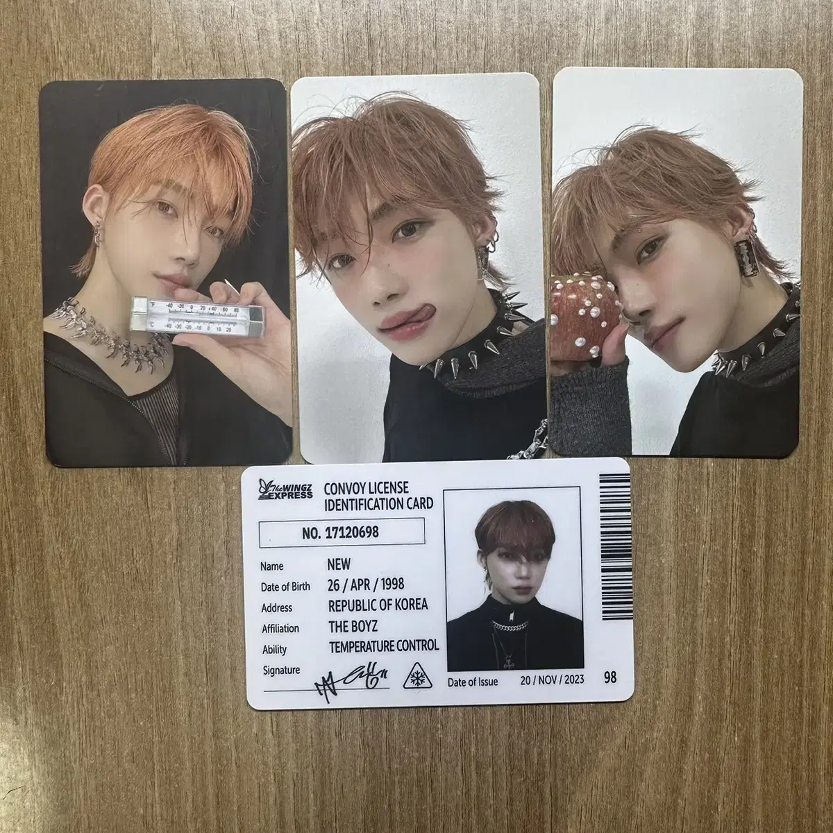 The Boyz new photocard in bulk