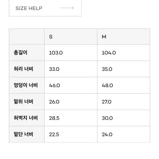 그로브 grove 패턴 청바지