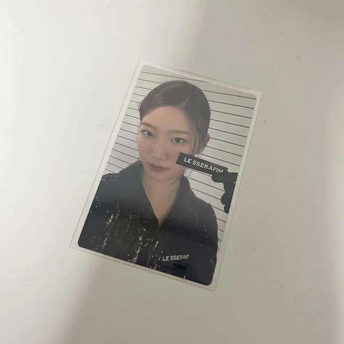 le sserafim kazuha unreleased photocard wts(naver shopping live)