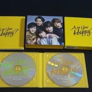 ARASHI 아라시 15집 앨범 Are You Happy (CD+DVD)