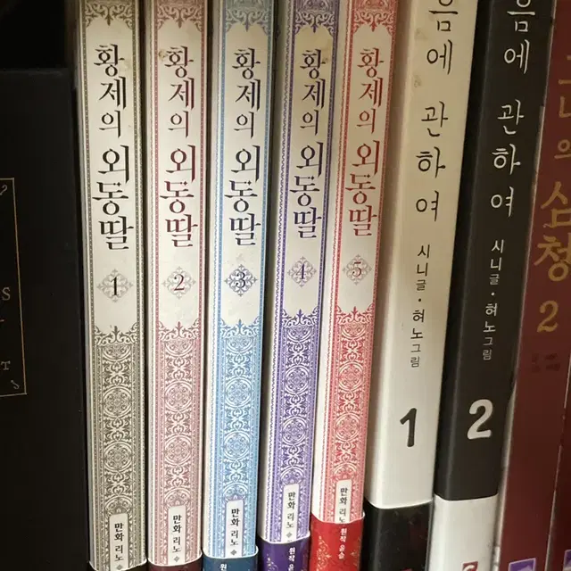 황제의 외동딸 1-5권 일괄 양도