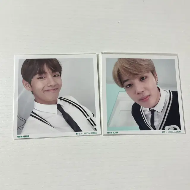 방탄 뷔 지민 머스터3 바인더 포카