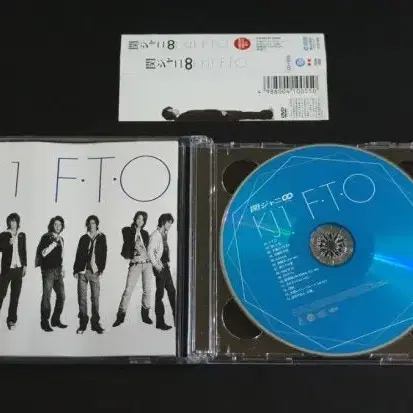 일본 쟈니스 칸쟈니에이트 1집 앨범 KJ1 FTO (CD+DVD) 한정반