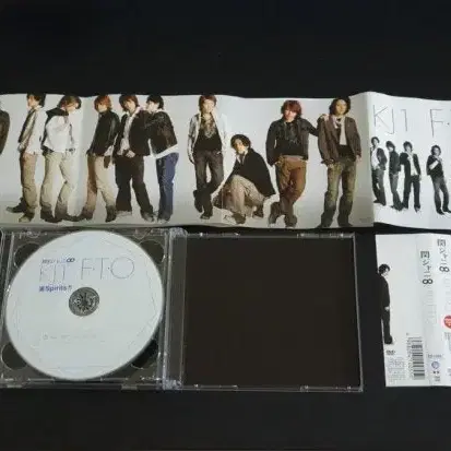 일본 쟈니스 칸쟈니에이트 1집 앨범 KJ1 FTO (CD+DVD) 한정반