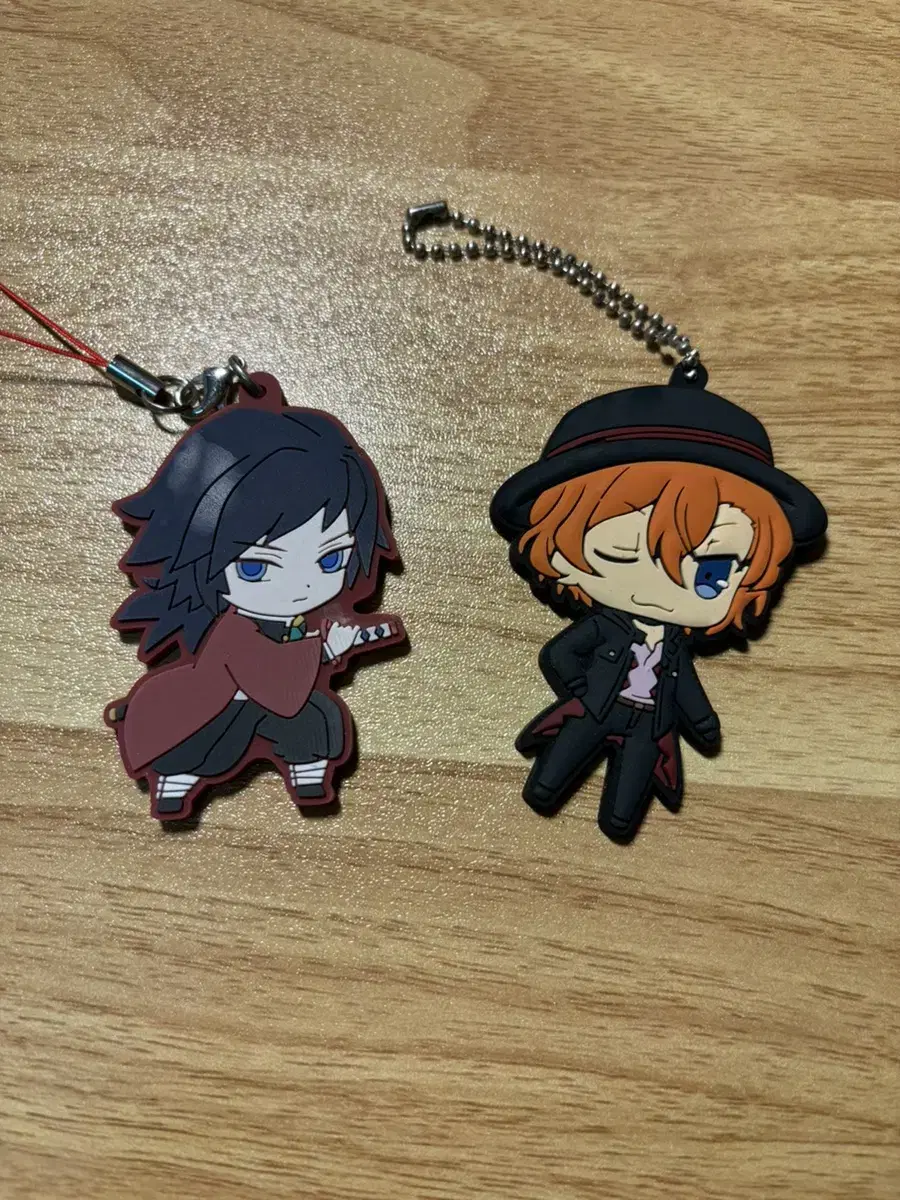 Demon Slayer Moonhawk Stray Dogs Ki Yu Chuuya Keyring