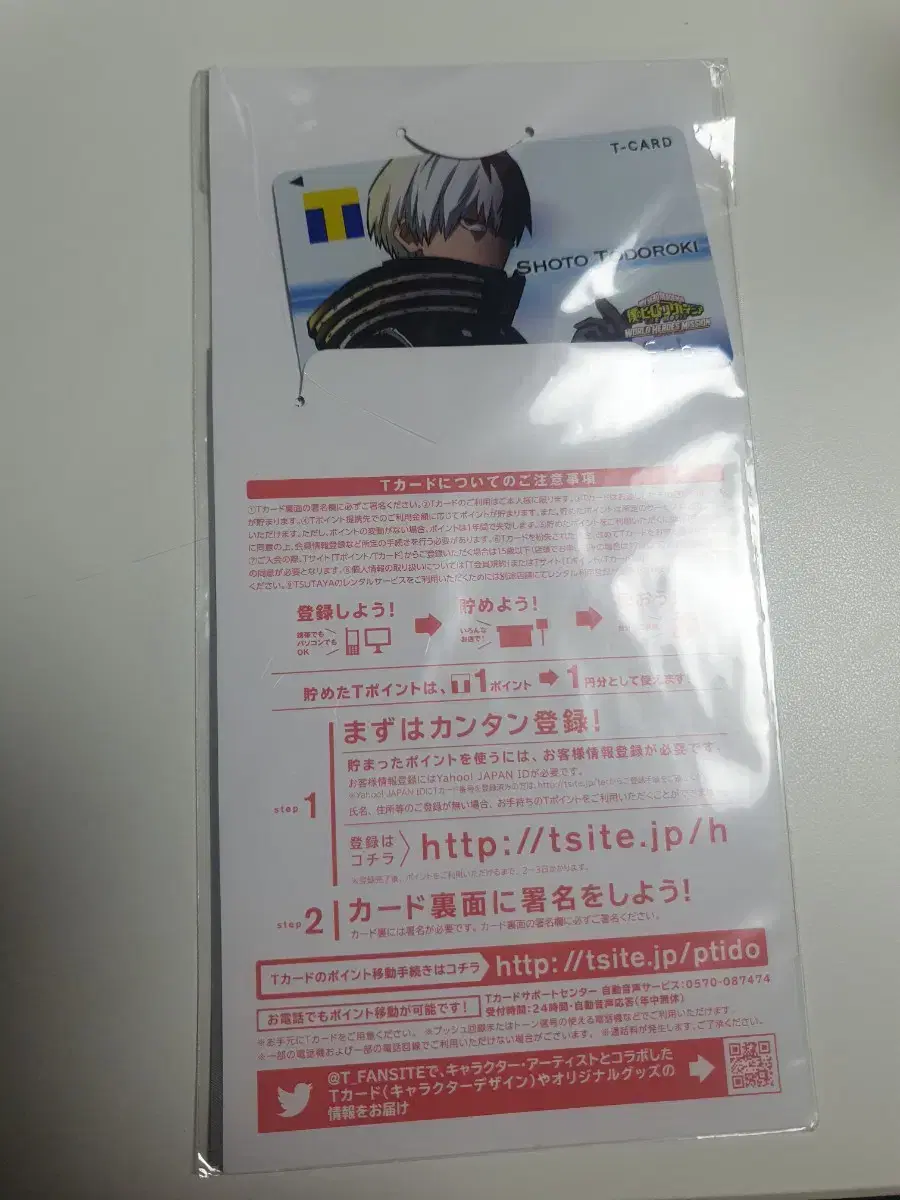 Todoroki Shoto Transportation Card