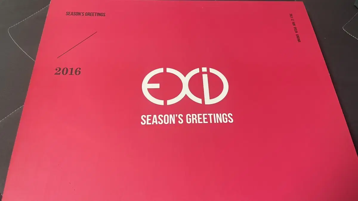 EXID 2016 Season's Greetings, sold at album 