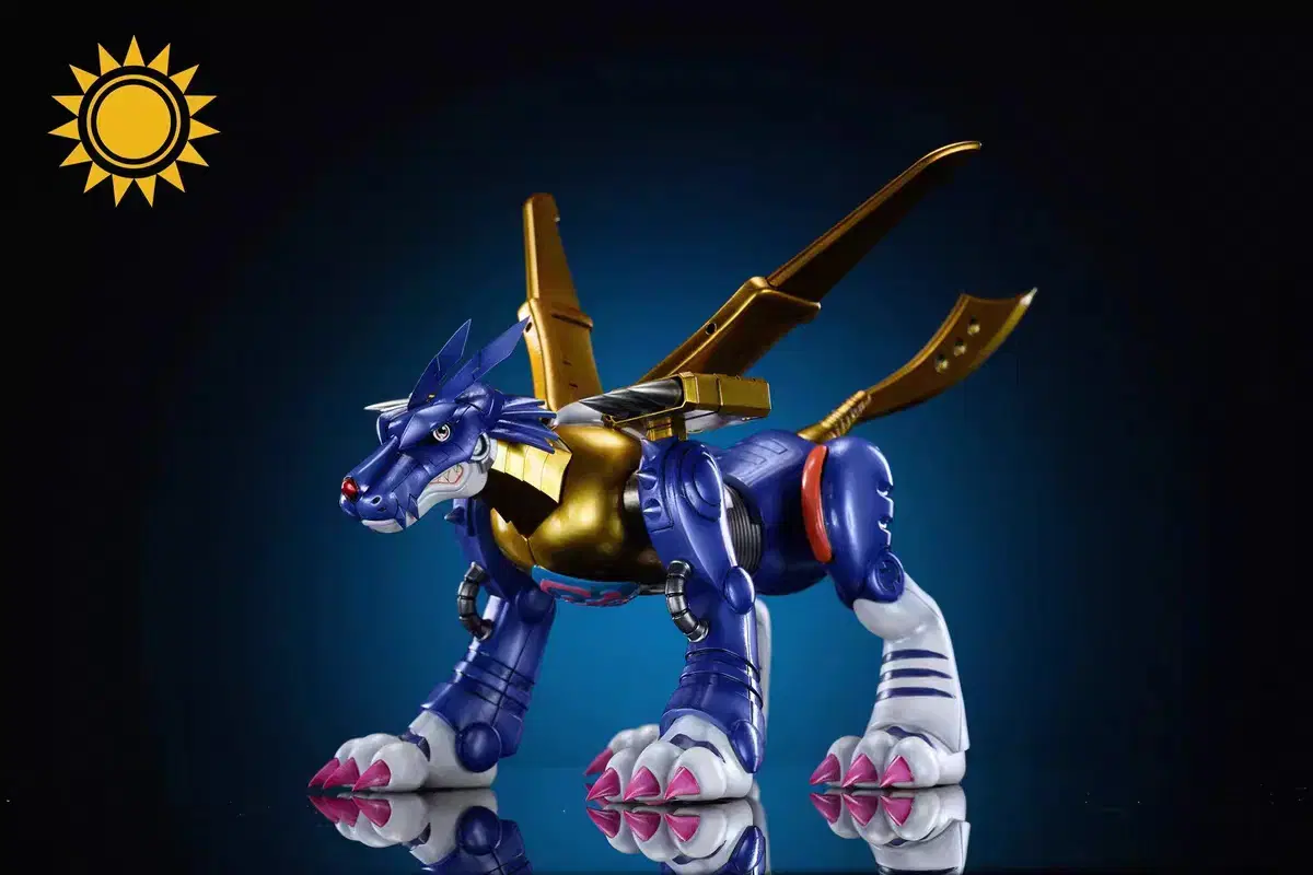 (Spot)Taeyang New MetalGarumon Resin Digimon FiguresDigimon Resin