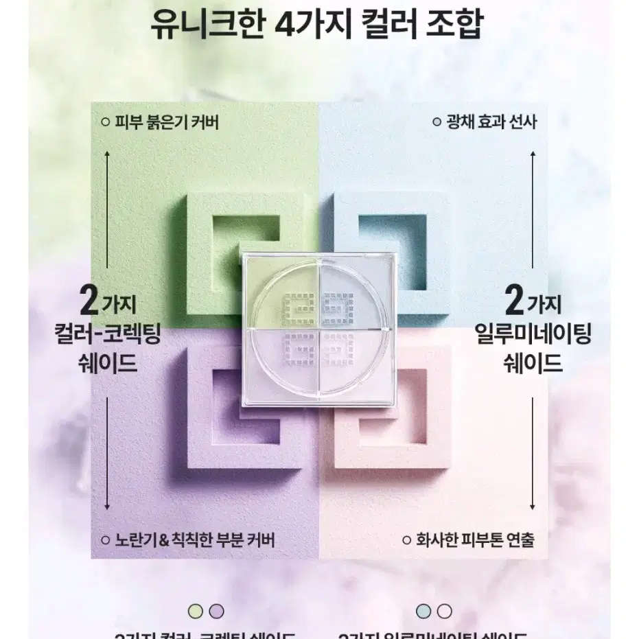 (새상품/선물용) 지방시 프리즘 리브르 파우더