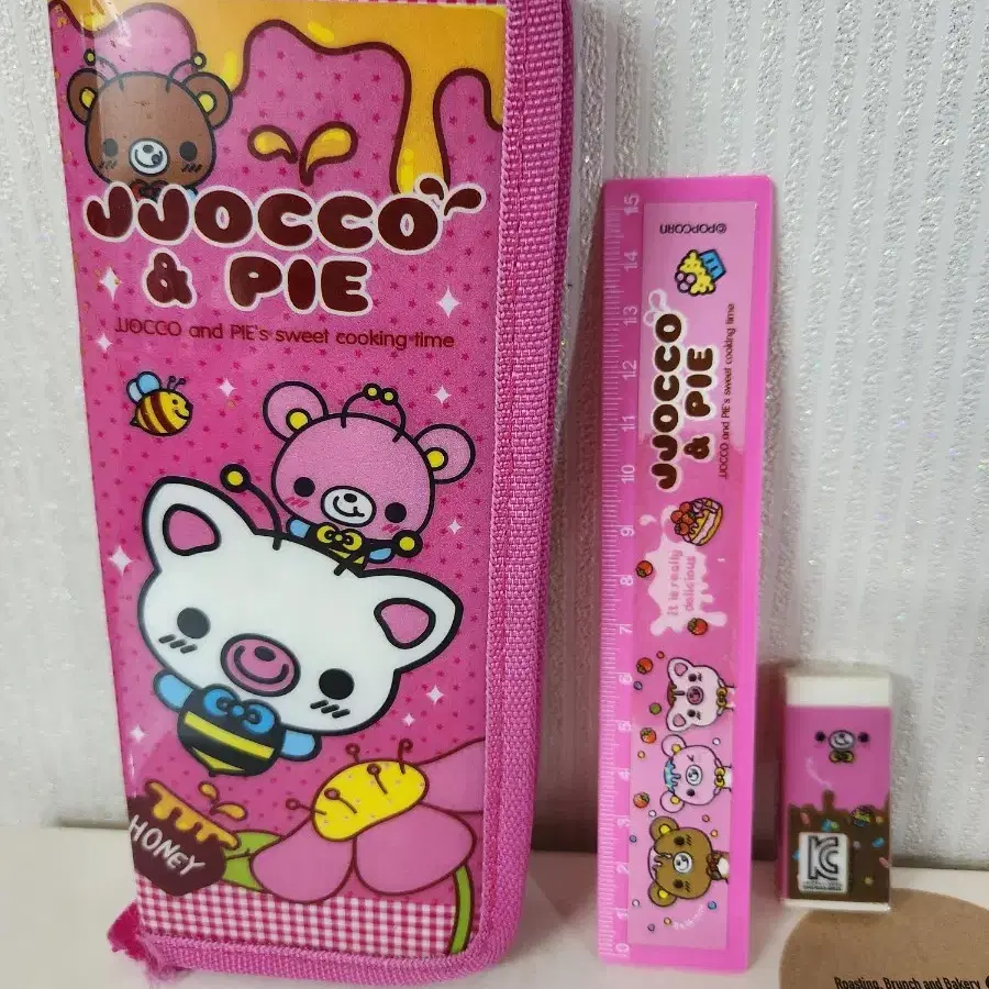 "JJOCCO&PIC"필통.연필세트.봎펜세트.지우게.색연필.크레파스.자]