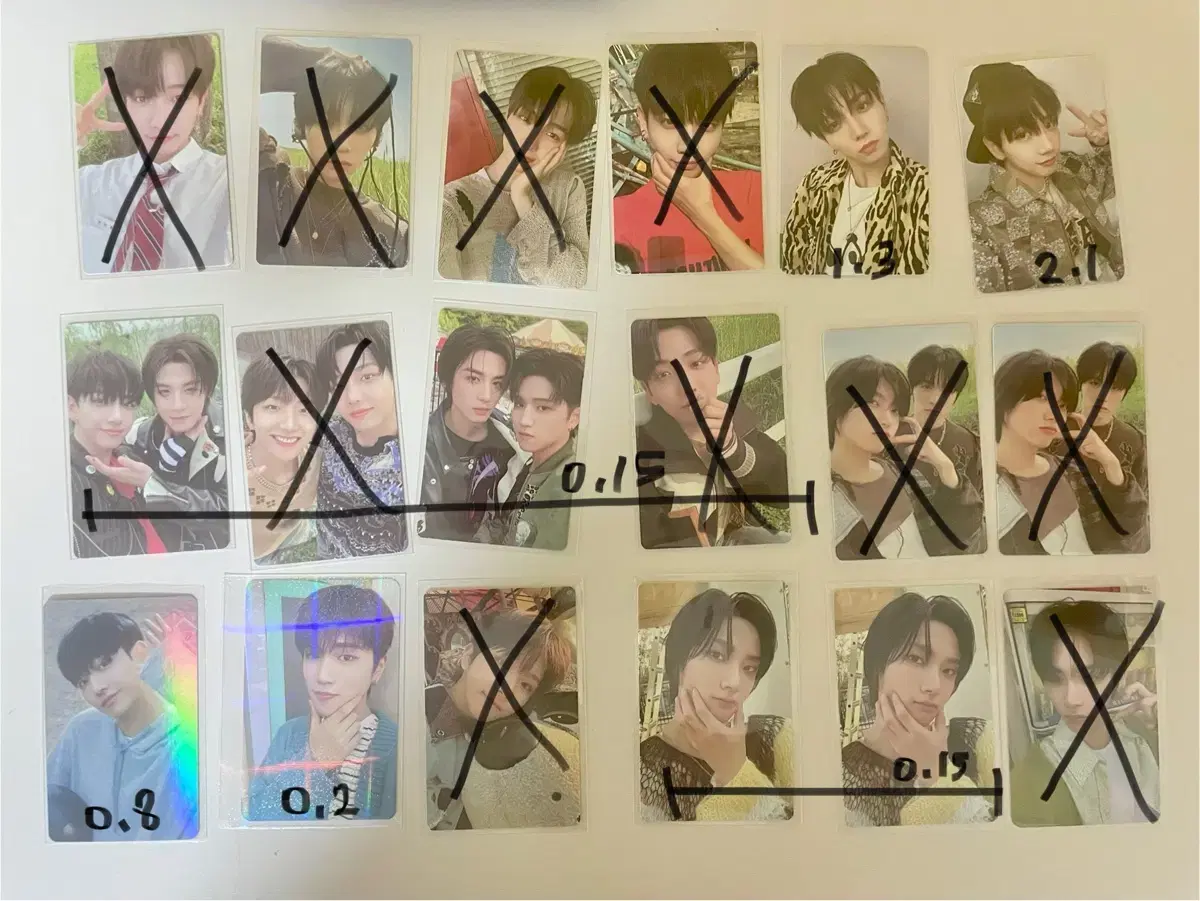 boynextdoor photocard sell myung jaehyun taesan sungho leehan riwoo woonhak