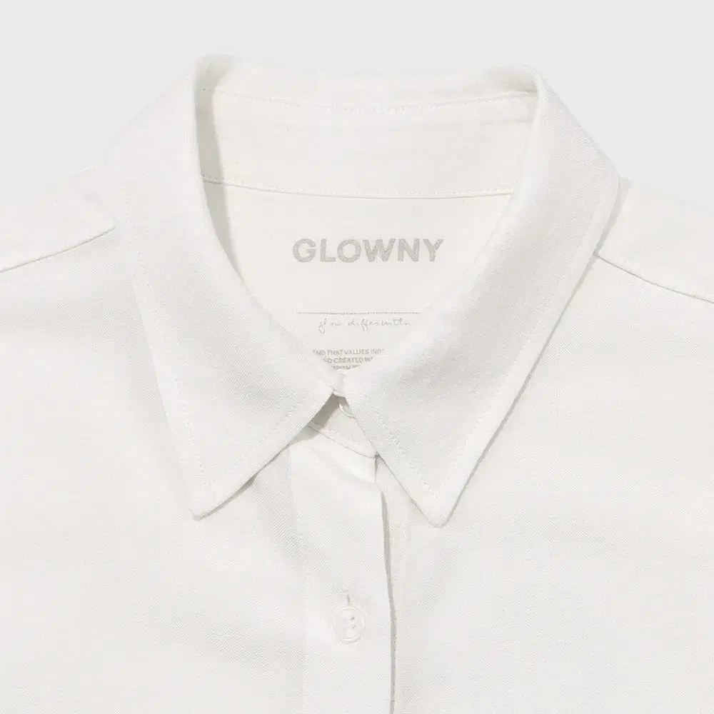 글로니 FLOW LINEN SHIRT WHITE