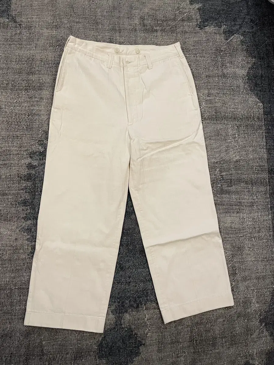 White Work Pants