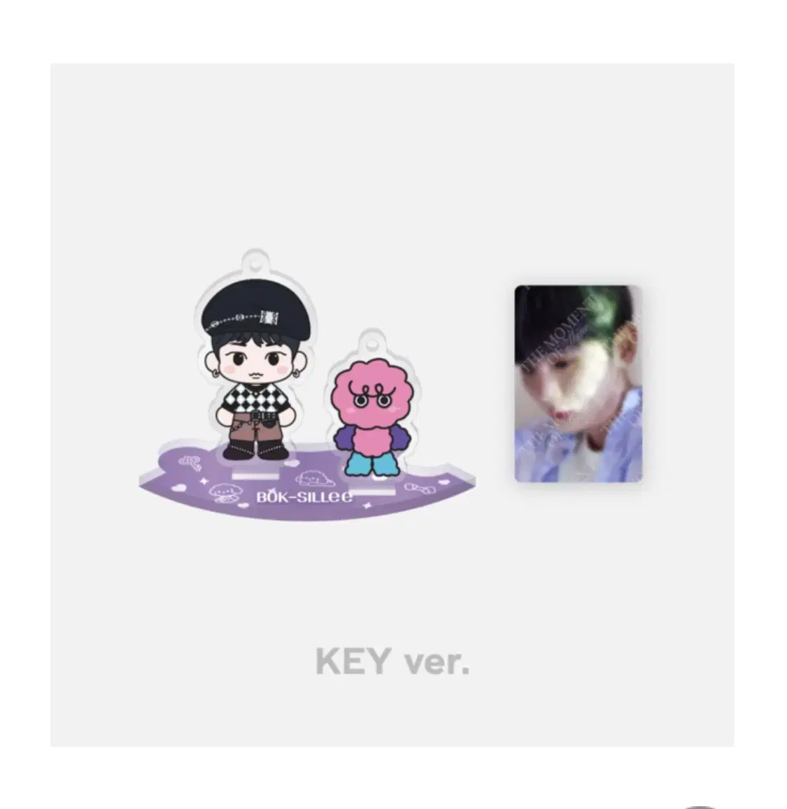 Shinee Key/Taemin Acrylic Standing Keyring (Unsealed)