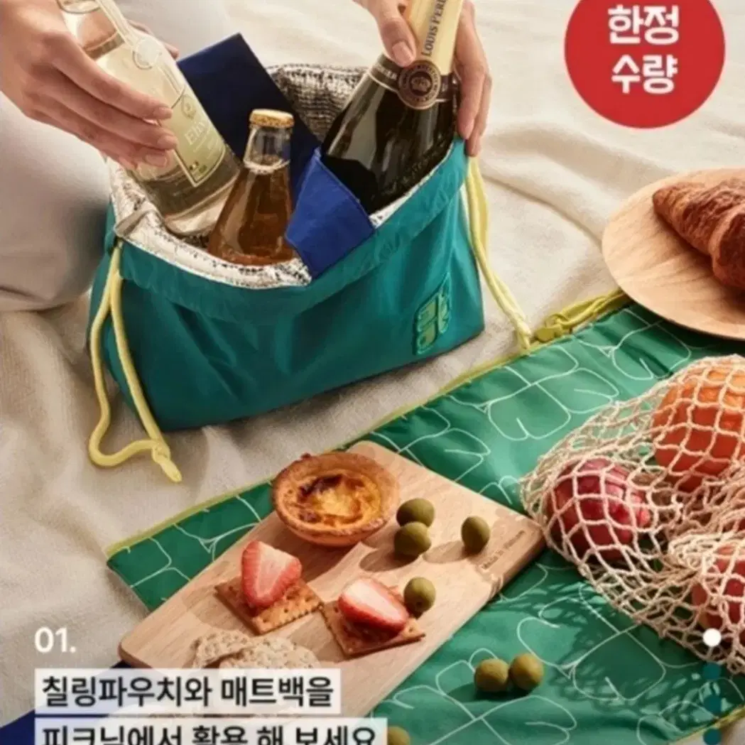 캠핑 칠링파우치+매트백