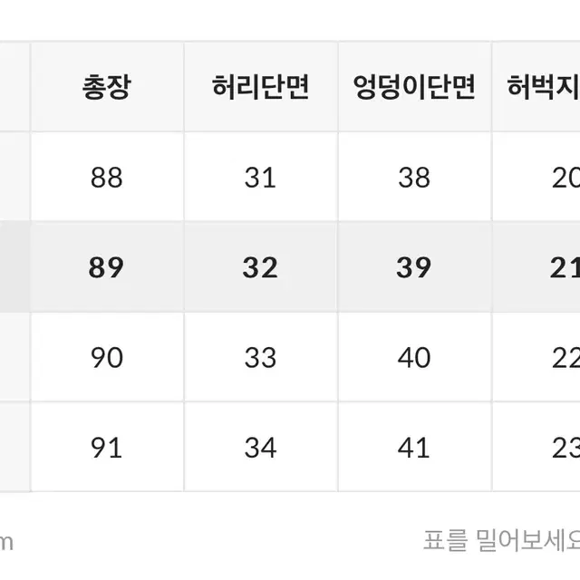 (새상품) 트렌디어패럴 소라그레이 포르테 핀턱 슬랙스 미니 M