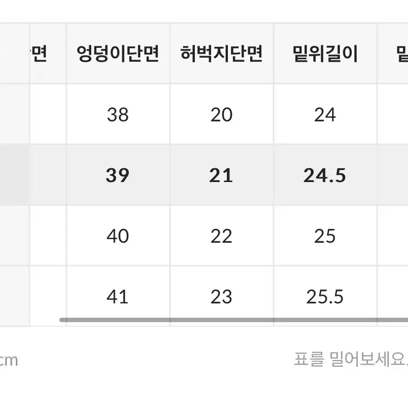 (새상품) 트렌디어패럴 소라그레이 포르테 핀턱 슬랙스 미니 M